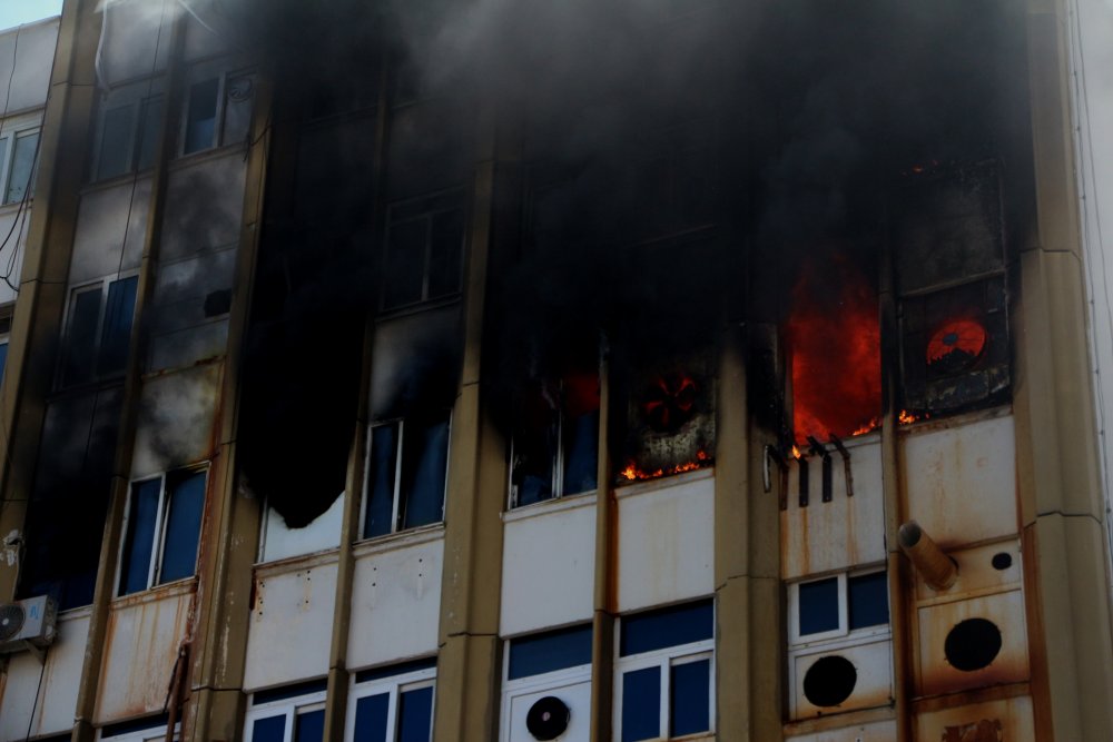 Kuyumcu atölyesinde patlama