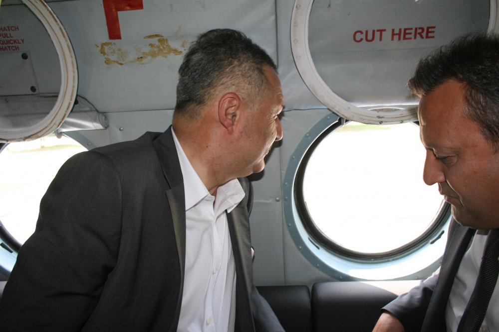 Helikopterli trafik denetimi