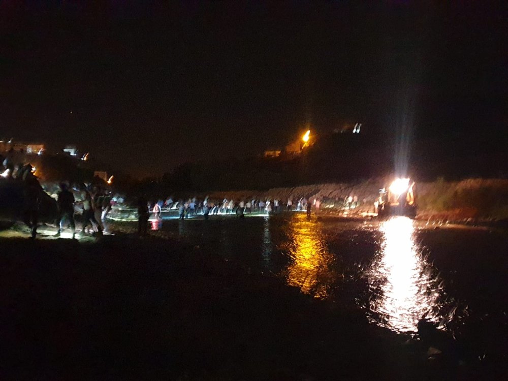 70 kilometre mesafede sağ bulundu