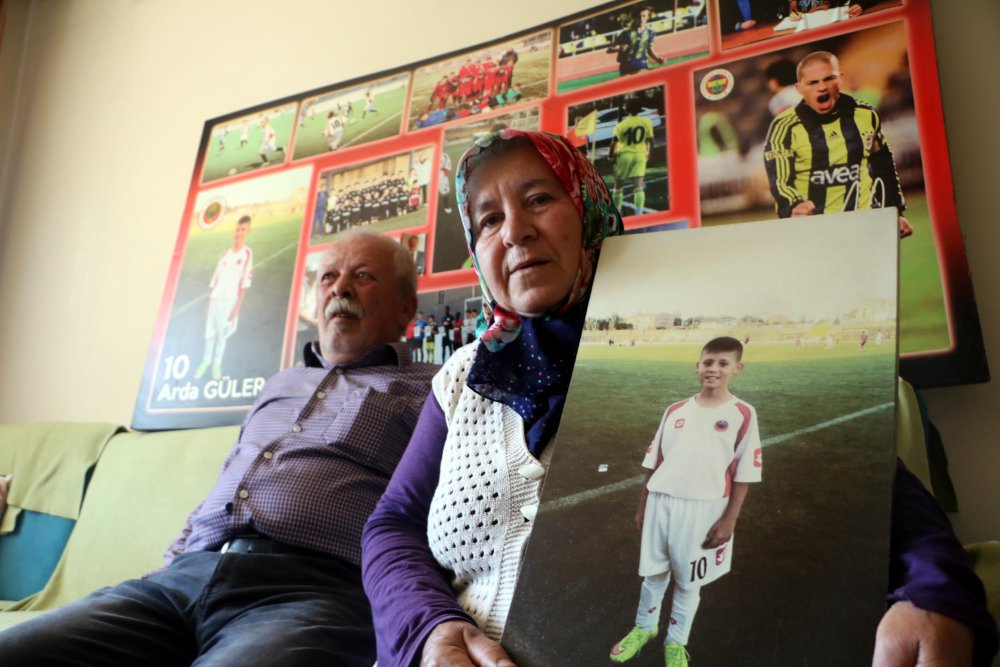 Arda Güler'in dedesi ve babaannesi DHA'ya konuştu