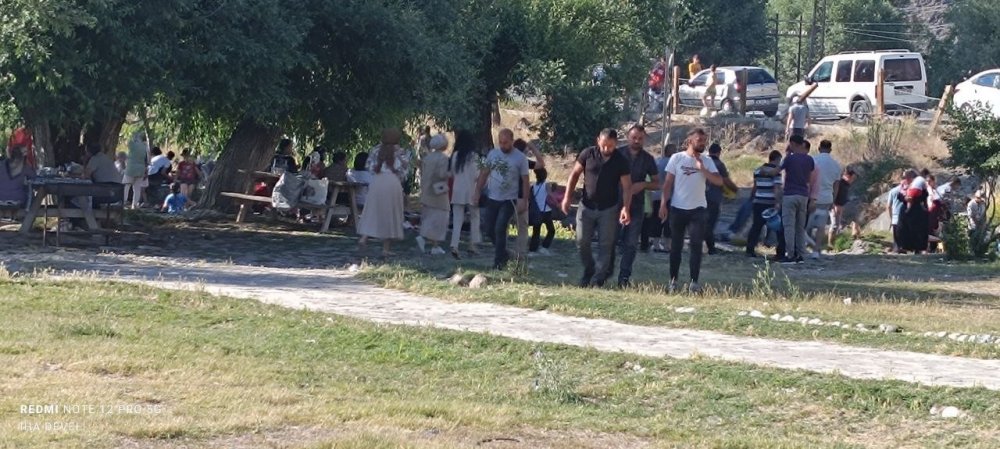 Büğleyen Mesire alanına ziyaretçi akını