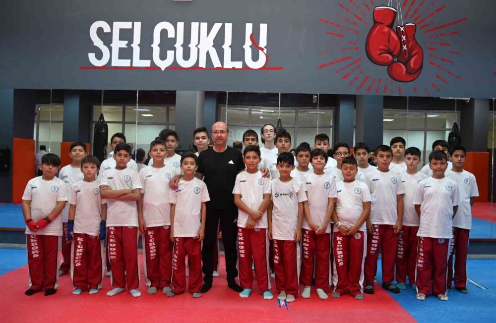 Konya'daki spor okulunda hedef yeni Ardalar yetiştirmek
