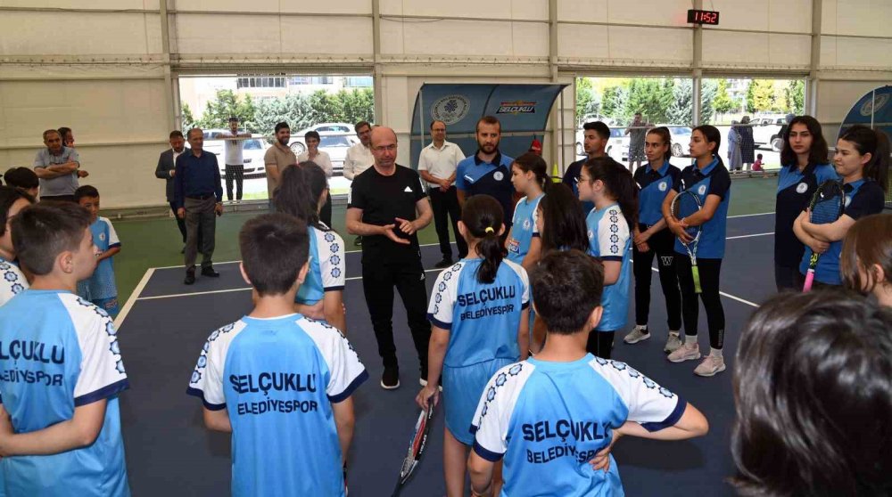 Konya'daki spor okulunda hedef yeni Ardalar yetiştirmek