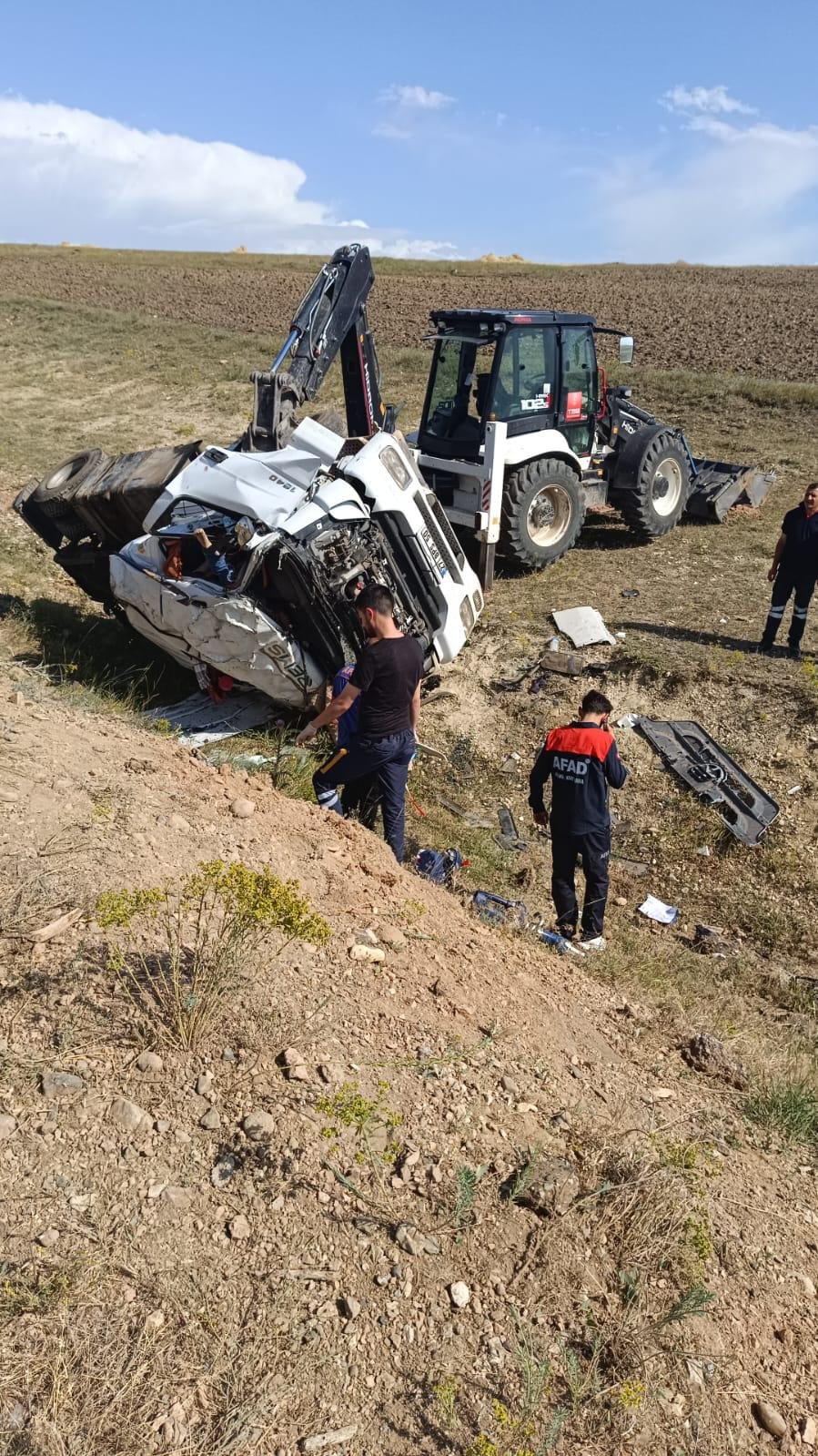 Ağrı'da kaza: 1 ölü