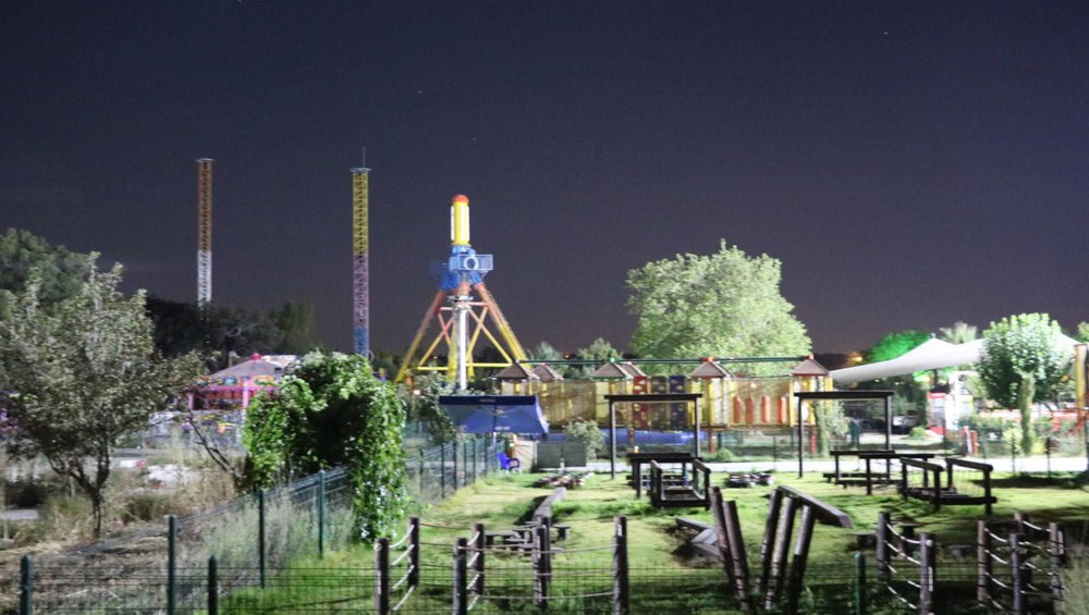 Lunaparktaki feci kazanın görüntüleri!