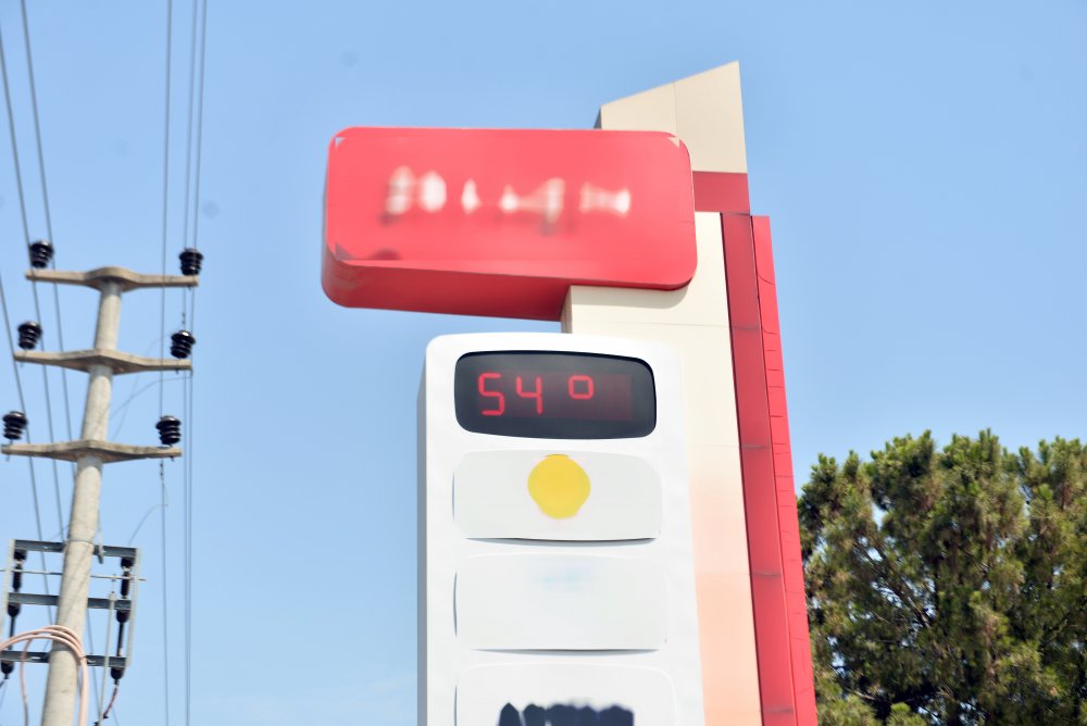 O ilde termometreler 54 dereceyi gösterdi, sulama kanalları doldu, taştı