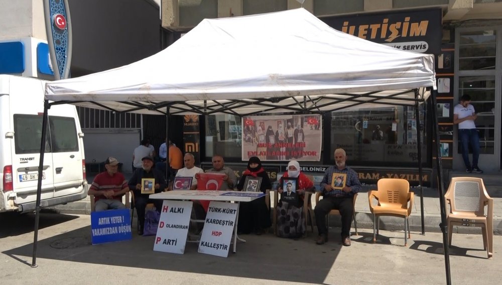 Muş’ta eylem yapan ailelerin sayısı 45'e yükseldi