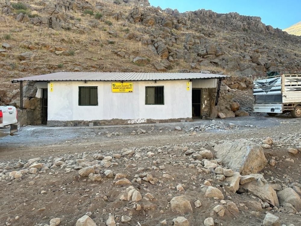 Terörden arındırılan yaylalarda yaşam alanları oluşturuluyor