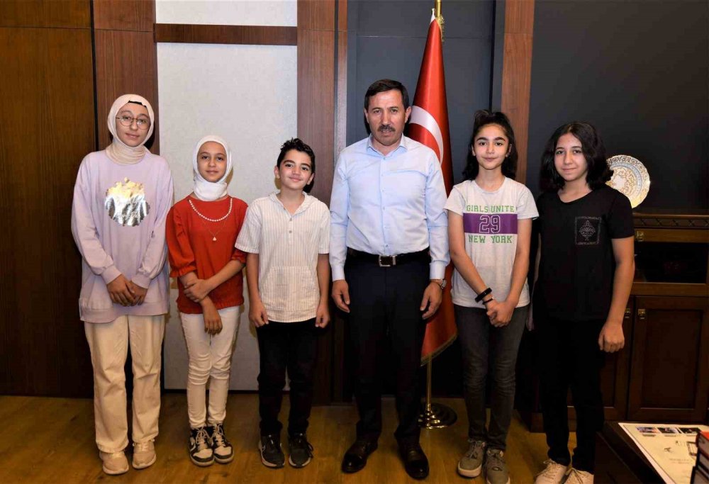 Öğrencileri Başkan Kılca ile buluştu