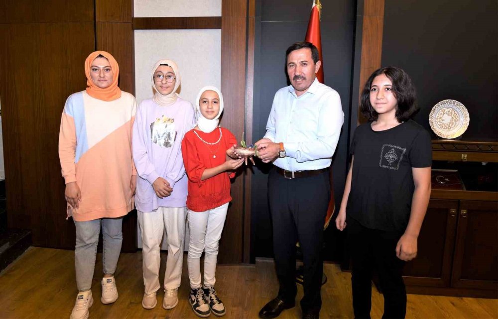 Öğrencileri Başkan Kılca ile buluştu