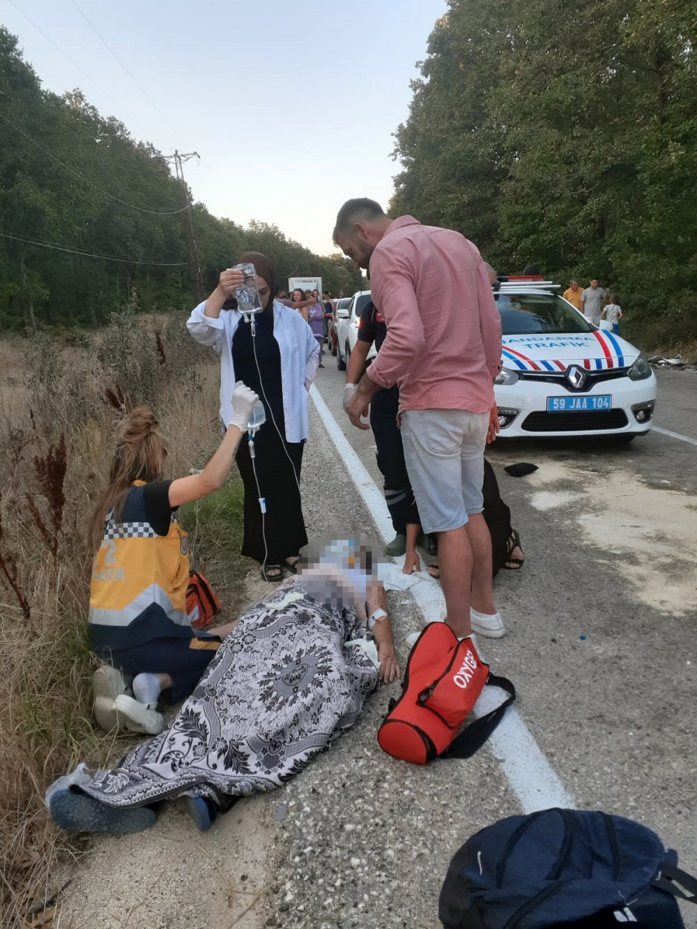 'Hatalı sollama' kazaya neden oldu: 1 ölü, 5 yaralı