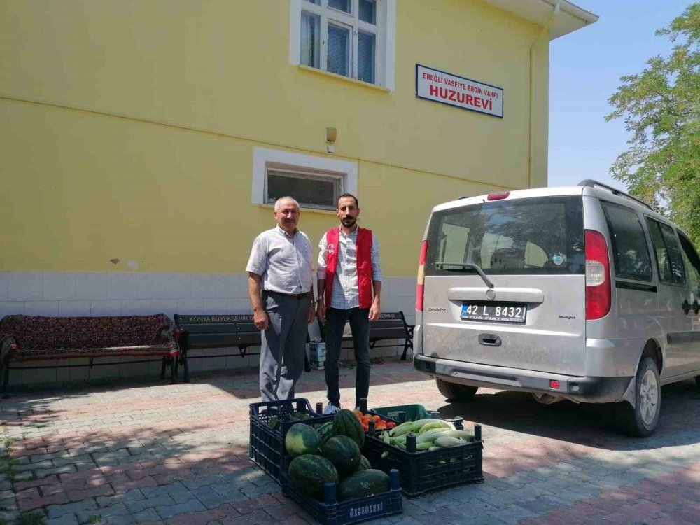 Konya'da gönüllü öğrenciler yetiştiriyor, ücretsiz dağıtılıyor