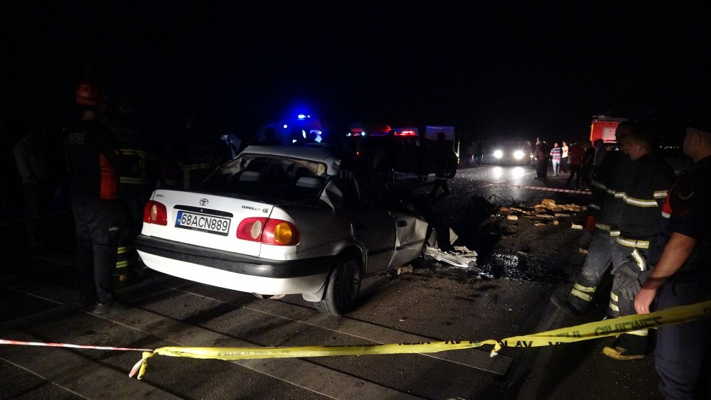 Konya'ya komşu ilde kaza! 1 ölü, 2 yaralı