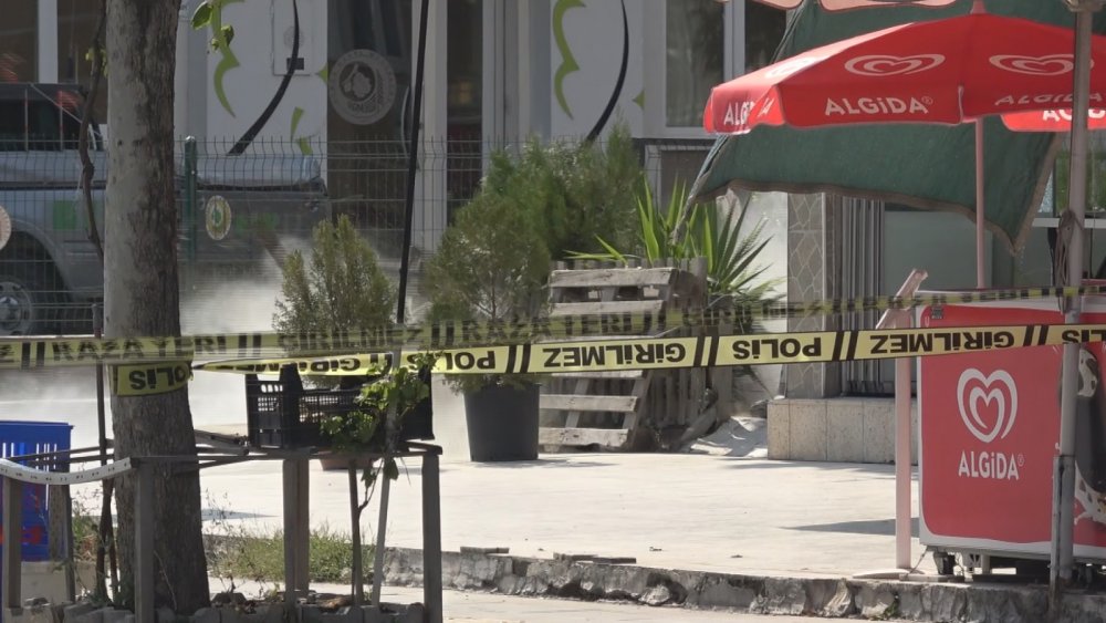 Fünyeyle çantalar patlatıldı!