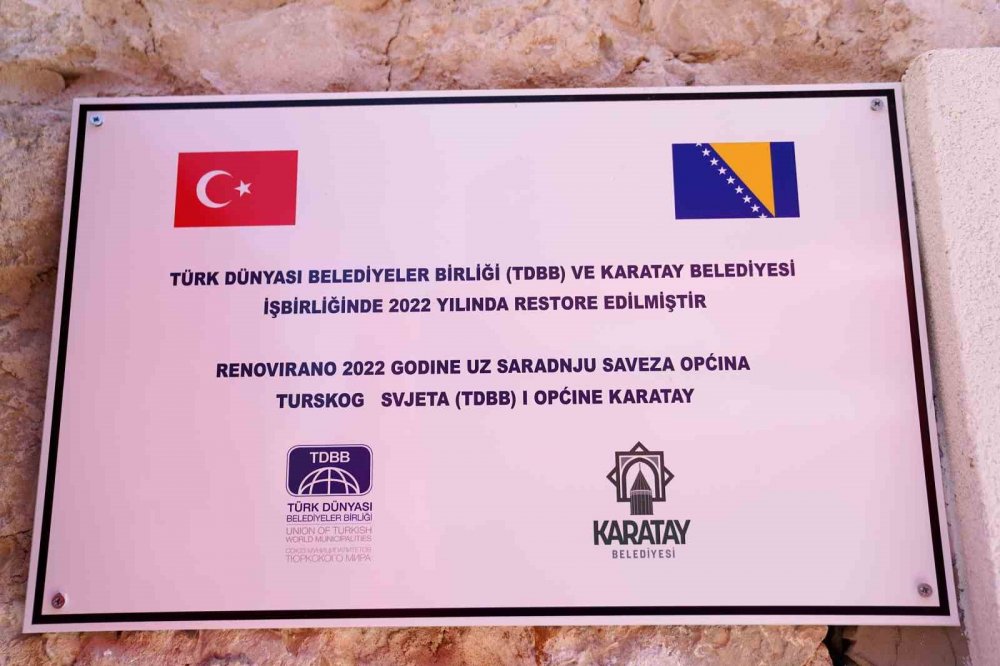 Karatay Belediyesi'nden Bosna Hersek'e vefa