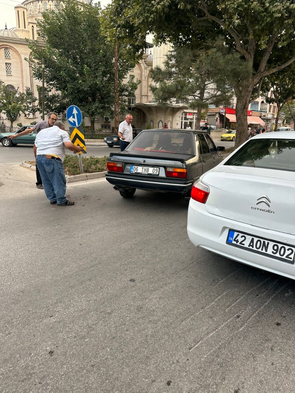 Konya'da trafikte, ‘Neden korna çalıyorsun’ kavgası