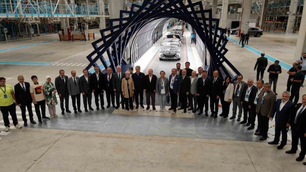 Togg Fabrikası’nda bir ilk...