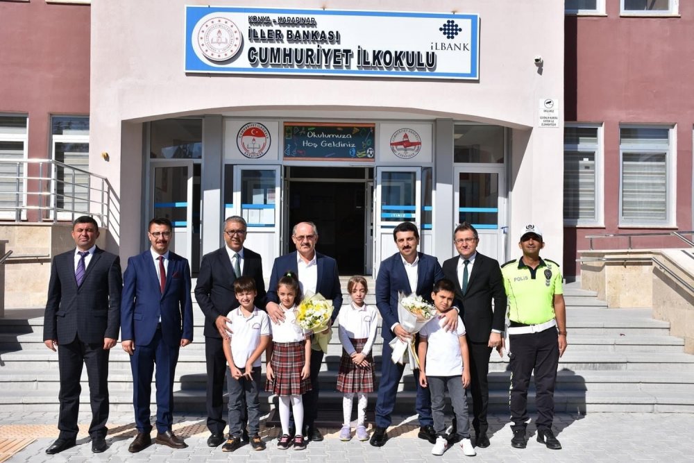 Konya Karapınar’da İlköğretim Haftası kutlandı