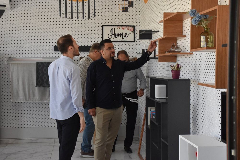 Metal ve mobilya tesisi hizmete açıldı! Yüzde 100 yerli üretim...