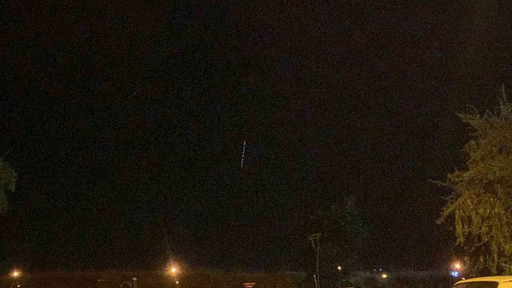 Starlink uyduları o ilde görüntülendi