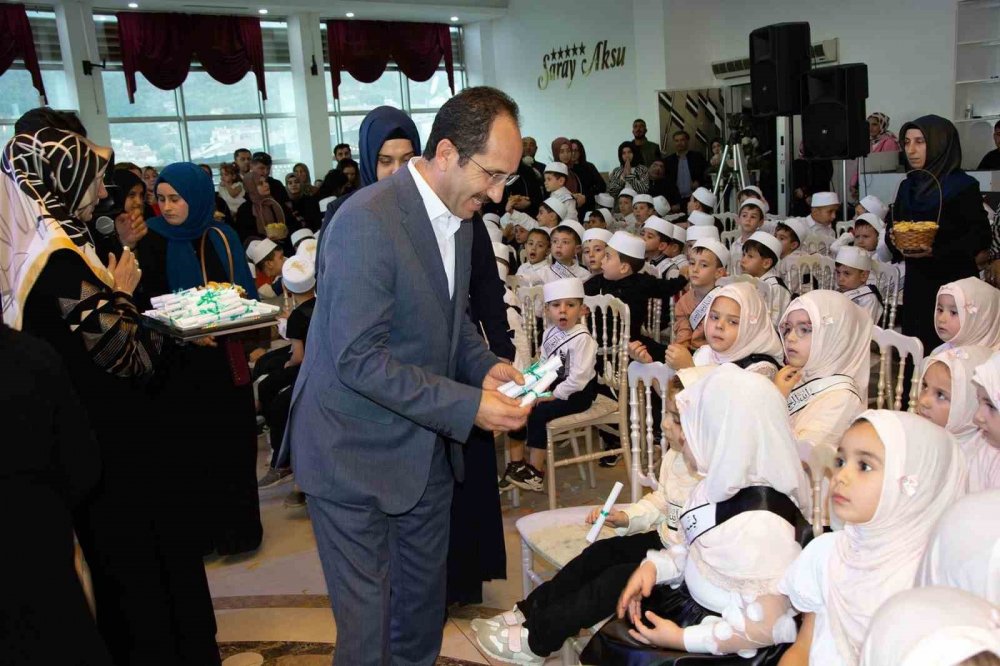 Konya'da 200 minik için Bed-i Besmele merasimi