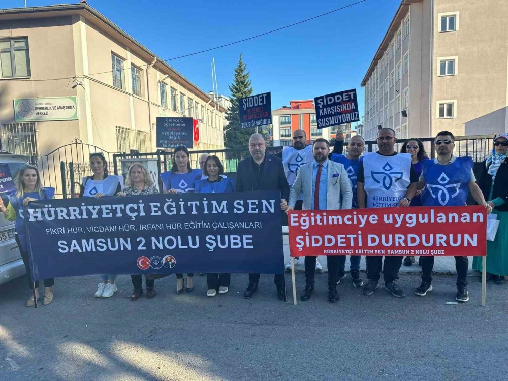 Samsun'da öğrencinin babası, kadın öğretmene saldırdı! 'Seni gebertirim'