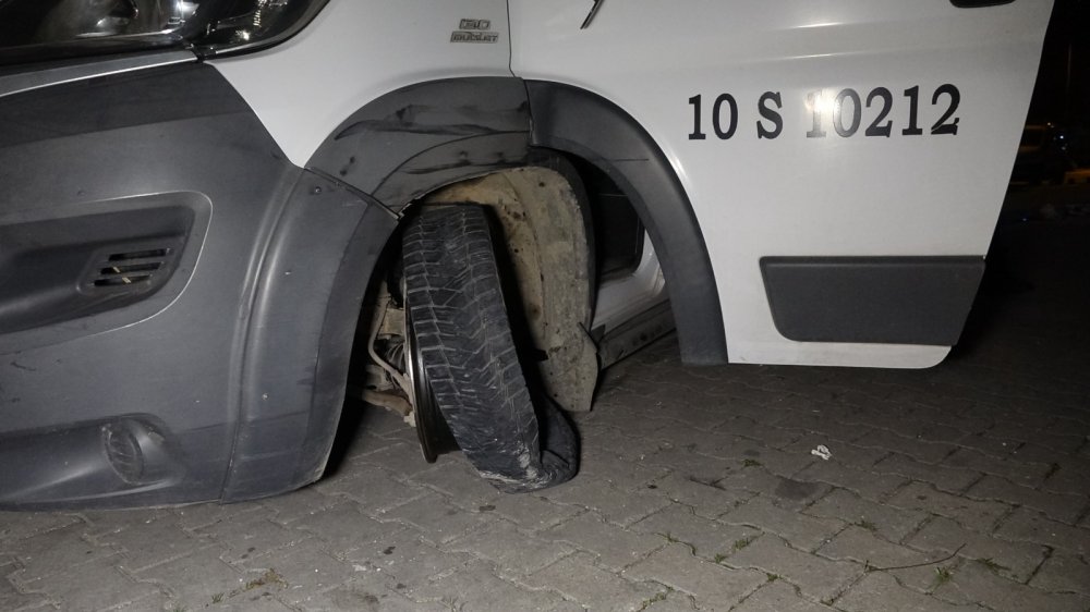 Çaldığı minibüsle 130 kilometre kaçan şüpheli tutuklandı