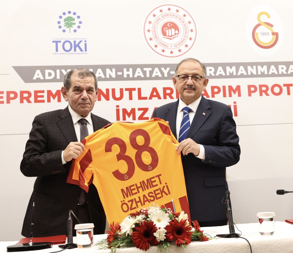 Galatasaray ve TOKİ arasında protokol imzalandı