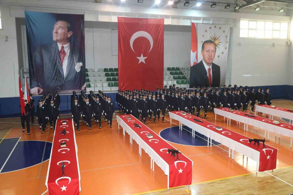 Konya Ereğli POMEM’de 144 polis adayı mezun oldu