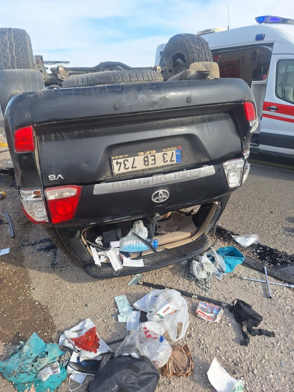 Şırnak’ta trafik kazası: 1 polis şehit, 2 polis yaralı