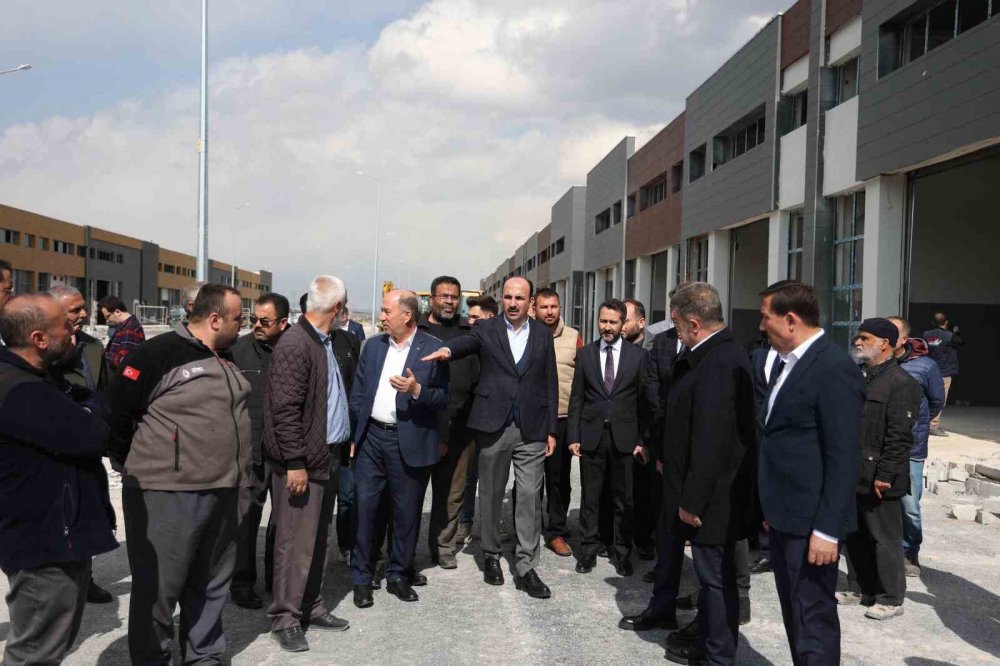 Konya’da yapımı devam eden Yeni Motorlu Sanayi Sitesi için tarih verildi