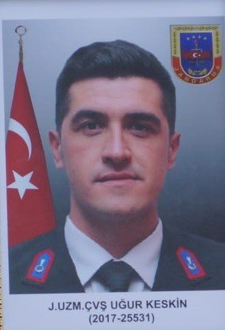 Kazada ölen uzman çavuşa Karaman’da acı veda