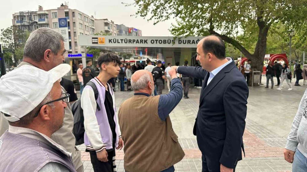 Başkan Altay vatandaşlarla buluştu