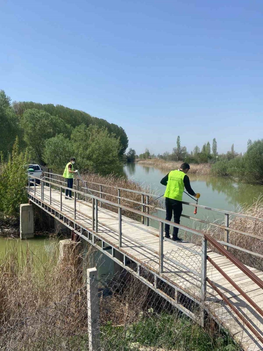 Konya Ereğli'de haşere ile mücadele çalışmaları başladı