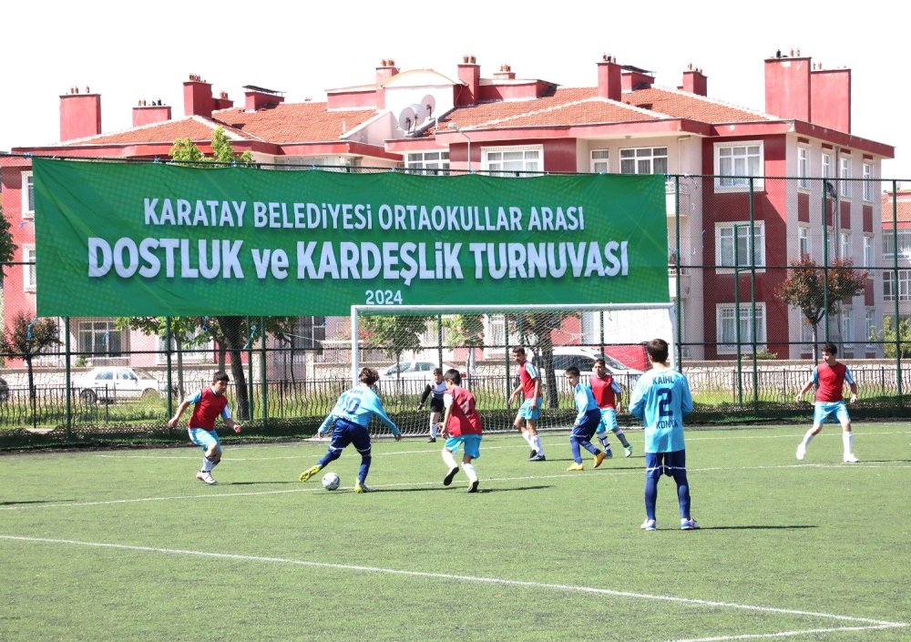 Karatay’da futbol turnuvası başladı