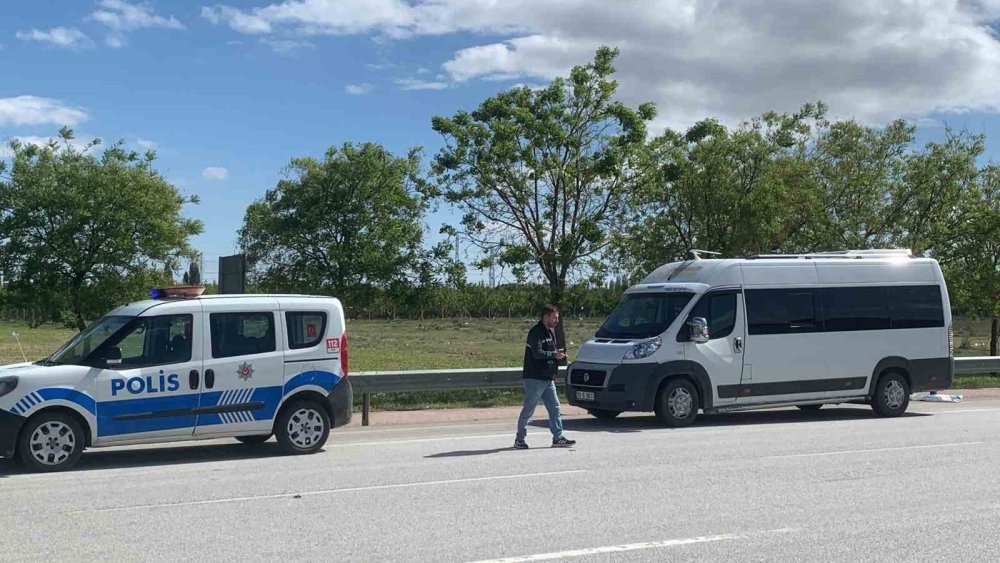 Konya-Karaman’ yolunda çarpılan yaşlı adam hayatını kaybetti