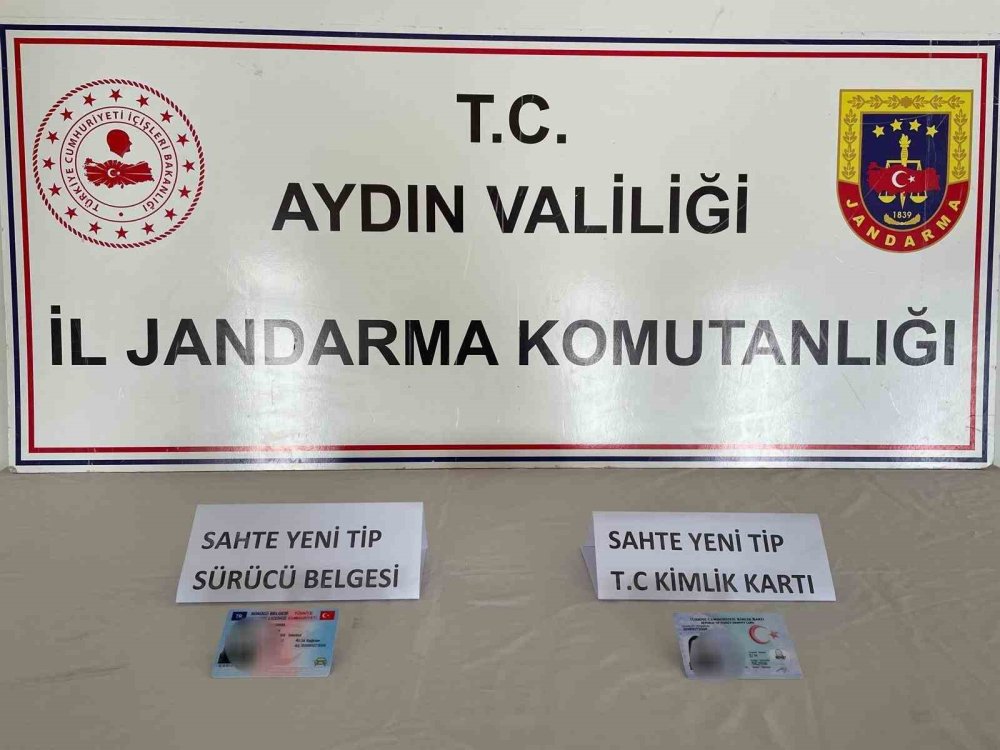 Aydın'da 4 ayrı suçtan aranan hükümlü sahte kimlikle yakalandı