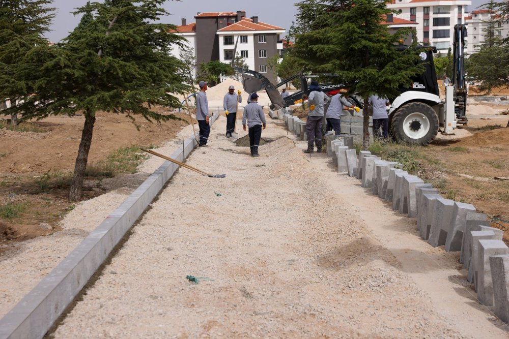 Yelda Parkı Selçuklu’nun yeşil dokusuna katkı sağlayacak