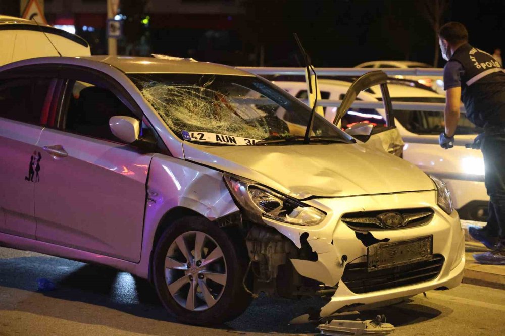 Konya'da otomobilin çarptığı bisikletli çocuklardan biri öldü diğeri ağır yaralandı