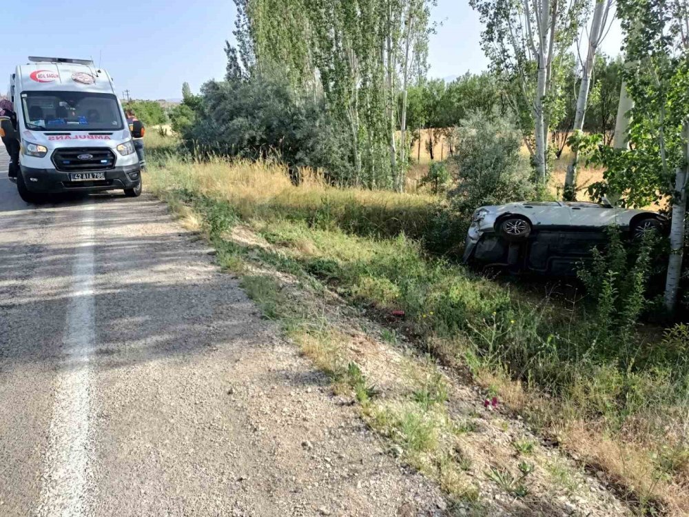 Konya'da köpek kazaya sebep oldu!