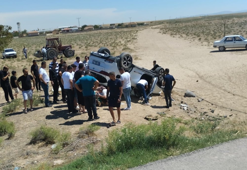 Konya'nın komşu ilinde feci kazaı: 2’si çocuk 3 yaralı