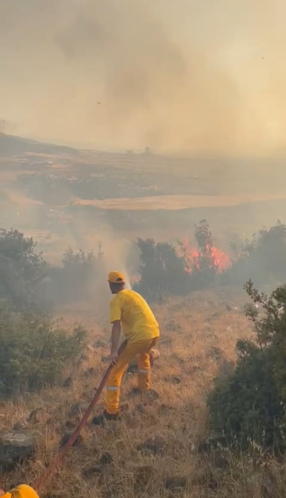 Kahramanmaraş’taki yangınlar 27 saat sonra kontrol altında