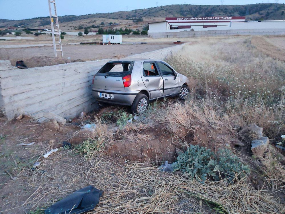 Kırıkkale-Konya kara yolunda otomobil takla attı; polis memuru hayatını kaybetti