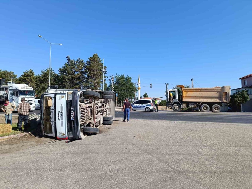 Konya’da kaza! 3 yaralı