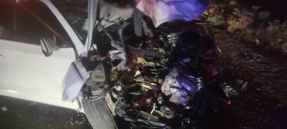 Siirt’te trafik kazası: 1 ölü, 3 ağır yaralı