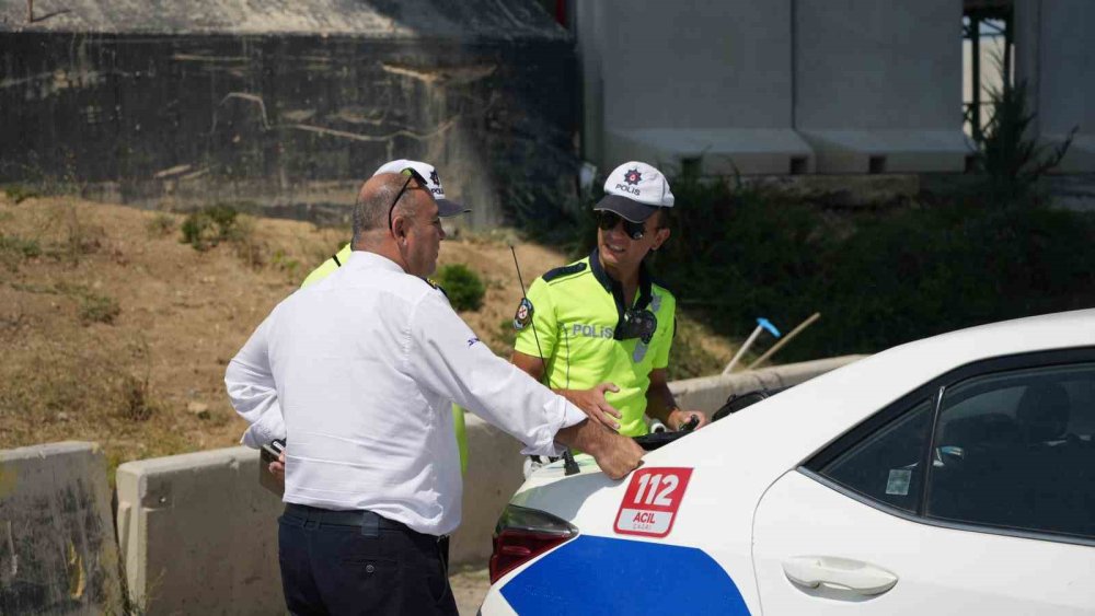 43 ilin geçiş güzergahında sıkı denetim... Tek tek durduruldu