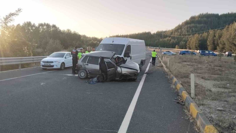 Karabük’te trafik kazası: 1 ölü, 1 yaralı