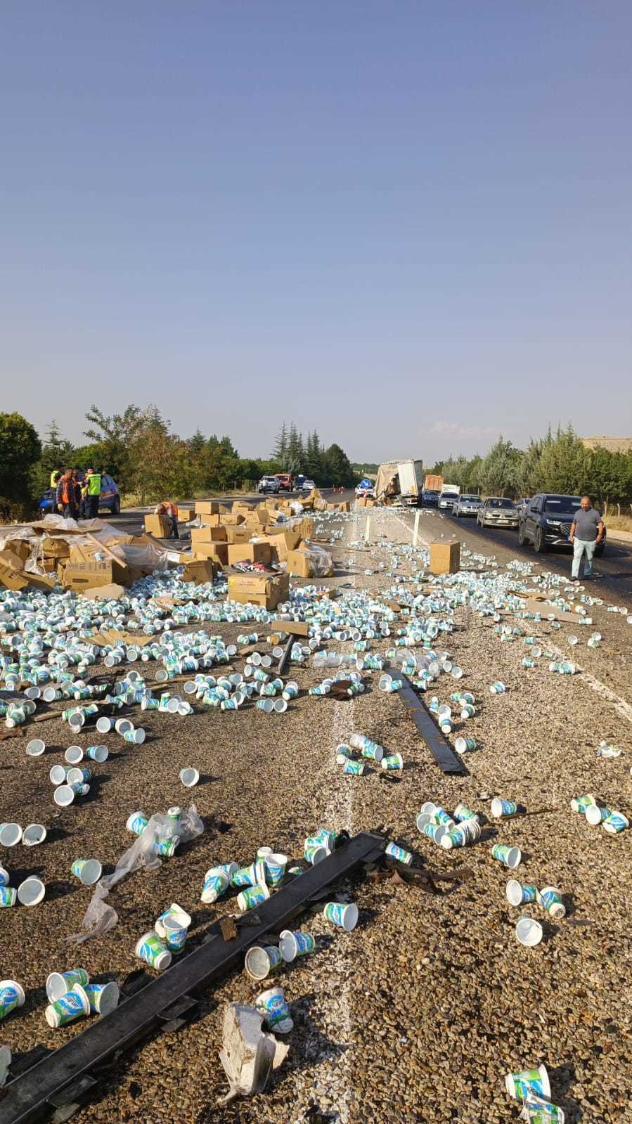 Malatya'da TIR ve kamyon çarpıştı: 1 ölü, 1 yaralı