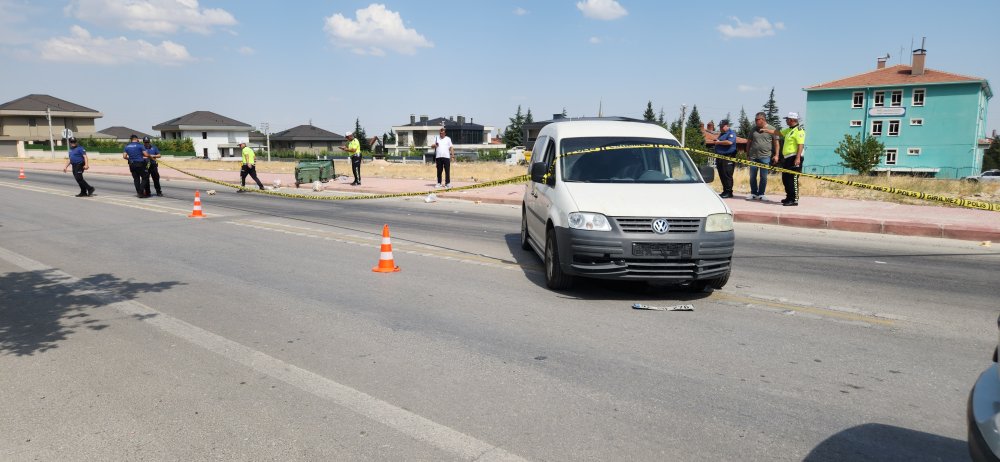 Konya'da kedi kazaya neden oldu! Kadın öldü