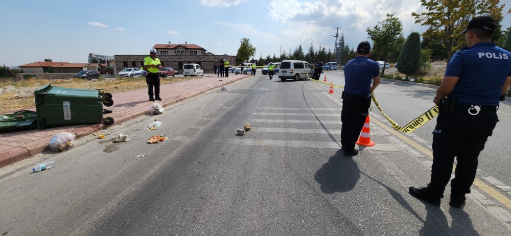 Konya'da kedi kazaya neden oldu! Kadın öldü